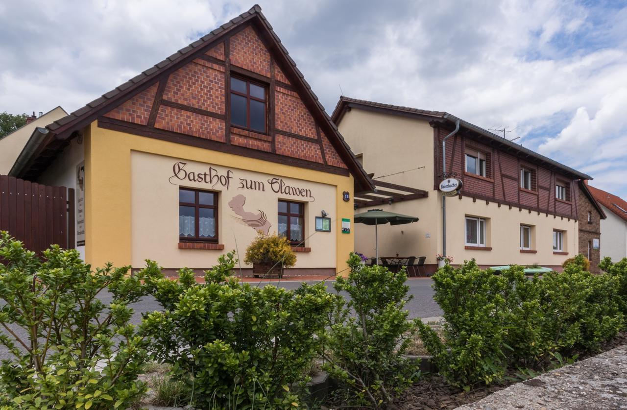 Gasthof Zum Slawen Hotel Vetschau Exterior foto